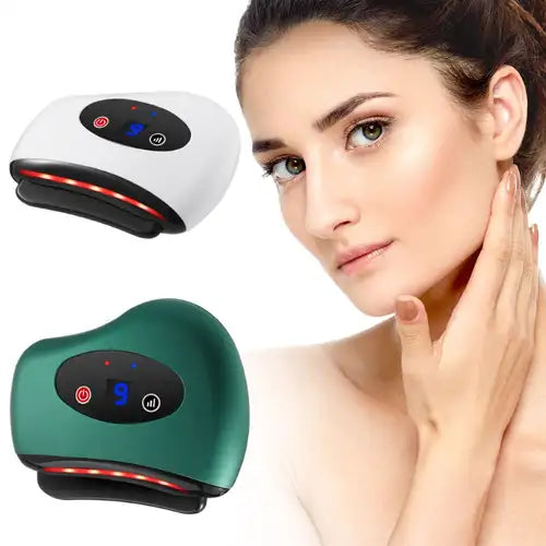 Gua Sha Électrique - Massage facial moderne pour une peau tonifiée