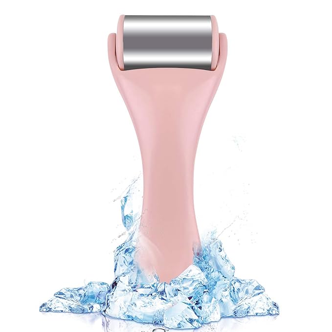 Roulette de glace pour visage - Soin apaisant et anti-poches