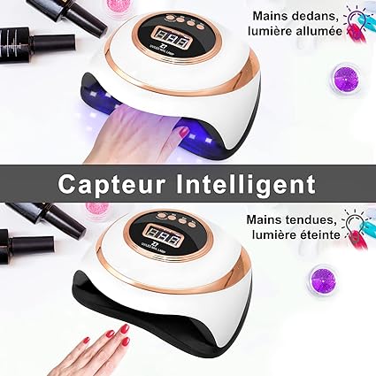 Lampe UV Professionnelle - Séchage rapide pour des ongles parfaits