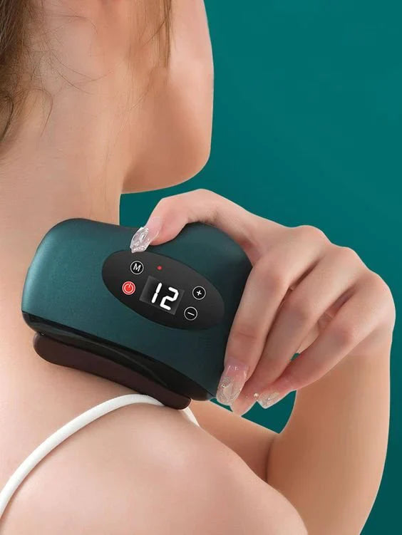 Gua Sha Électrique - Massage facial moderne pour une peau tonifiée