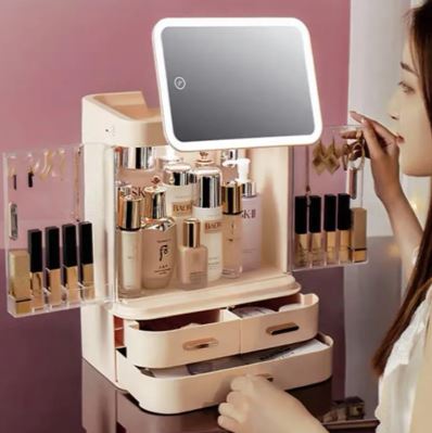 Boîte de rangement intelligente à écran LED - Organisez avec style