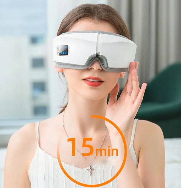 Masseur Oculaire Intelligent 4D - Relaxation et soin complet des yeux