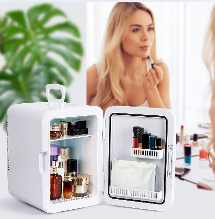 Mini réfrigérateur beauté - Conservation idéale pour vos soins et maquillage